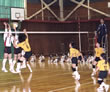 第１回大会として開かれたＪＡ京都杯小学生バレーボール大会